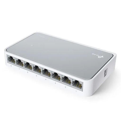 - 6935364020071 - سويتش تي بي لنك 8 مدخل  TP-LINK DESKTOP SWITCH TL-SF1008D 5-PORT